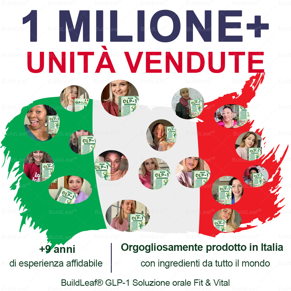 🎁 Solo 5 scatole rimaste! Extra 30% di sconto su 𝐵uil𝗱𝐿ea𝐟® 𝑮𝐿𝑃-1 8-in-1 Oral Liquid! Aiutati a modellare il corpo perfetto e a rimanere in salute. Non perderlo ora, altrimenti dovrai aspettare fino al prossimo anno.